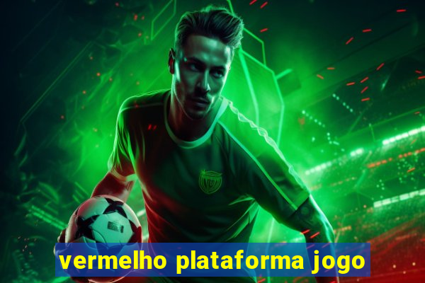 vermelho plataforma jogo